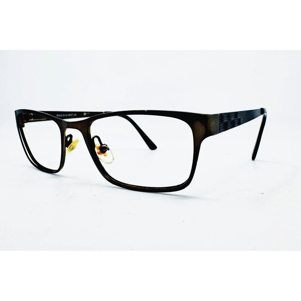 Cruz Beale St Eyeglasses Mens Gunmetal Full Rim Rectangle Frames 140 54-18-140